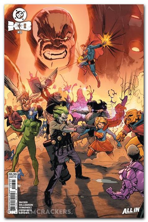 DC KO #3 (2025) second print cover b fernandez connecting variant