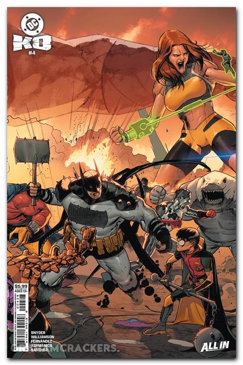 DC KO #4 (2025) second print cover b fernandez connecting variant
