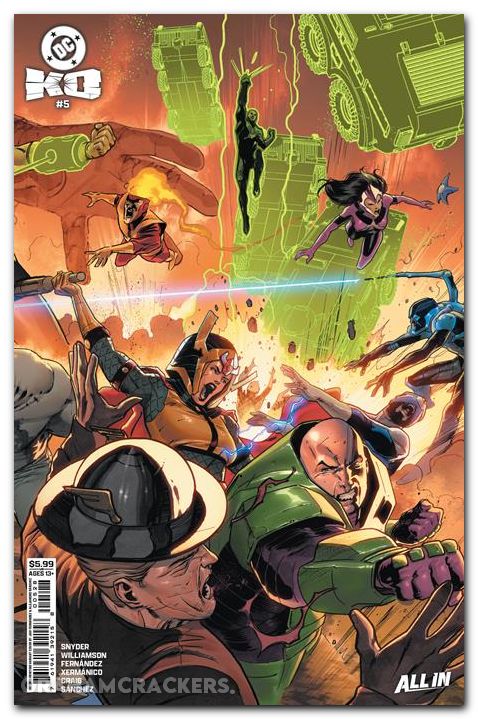 DC KO #5 (2025) second print cover b fernandez connecting variant
