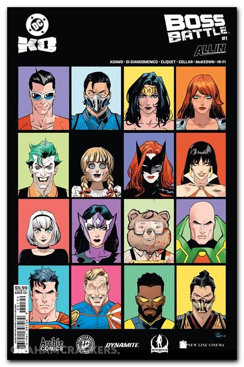 DC KO Boss Battle #1 (2026) second print cover b mora variant