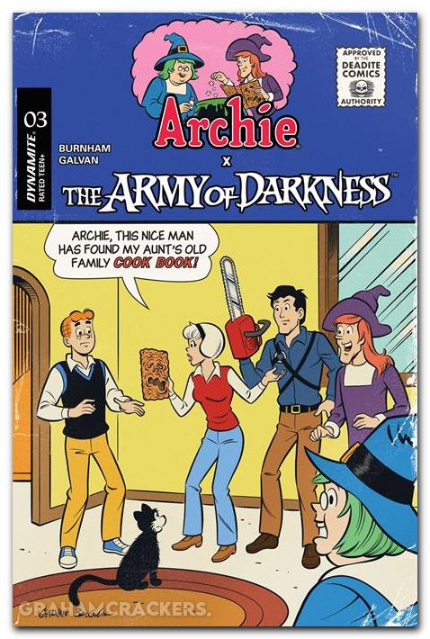 Archie X Army Of Darkness #3 (2026) cover b galvan variant