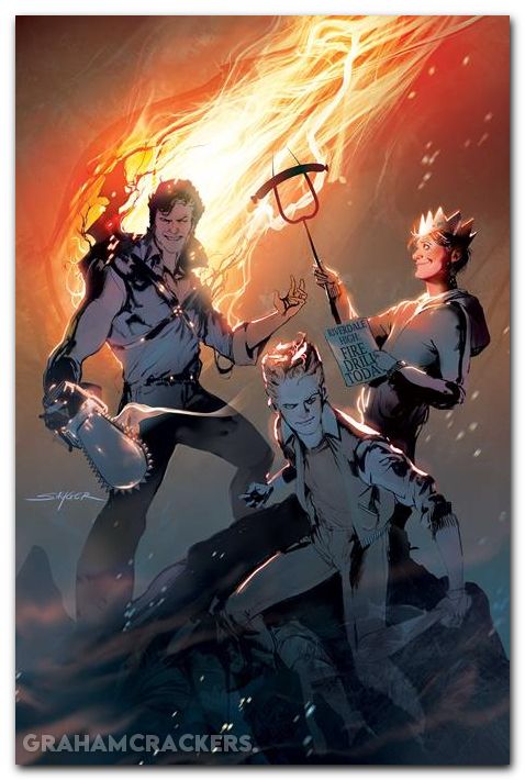 Archie X Army Of Darkness #3 (2026) cover f sayger virgin variant
