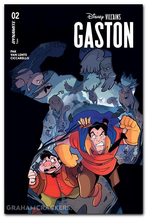Disney Villains Gaston #2 (2026) cover c ciccarello variant