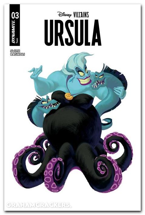 Disney Villains Ursula #3 (2026) cover d animation art variant