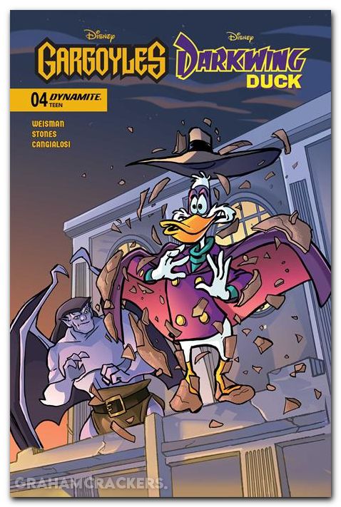 Gargoyles Darkwing Duck #4 (2026) cover a