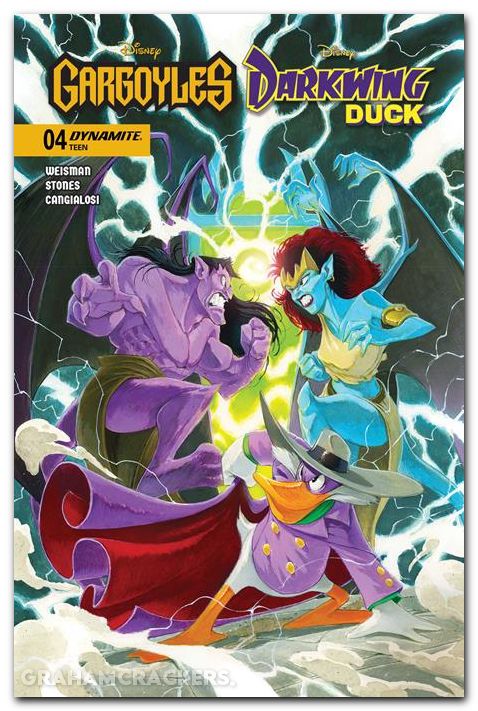 Gargoyles Darkwing Duck #4 (2026) cover b bigarella variant