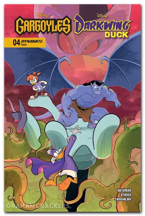 Gargoyles Darkwing Duck #4 (2026) cover c lauro variant