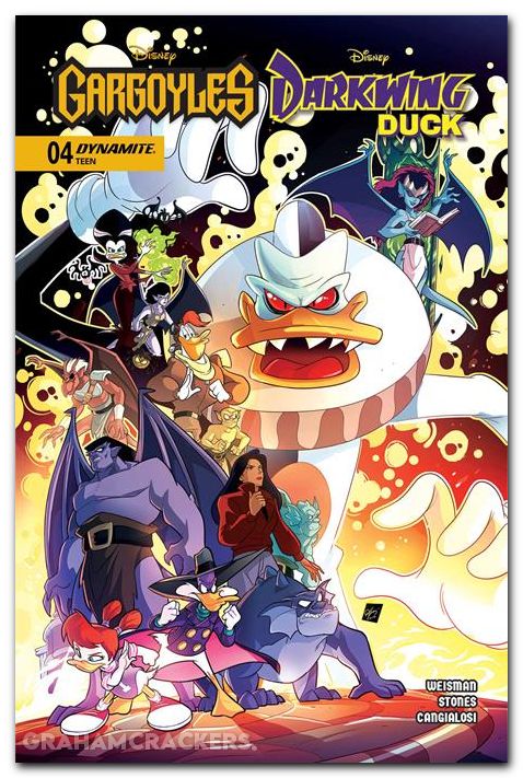 Gargoyles Darkwing Duck #4 (2026) cover d cangialosi variant