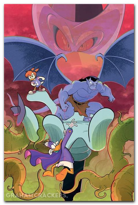 Gargoyles Darkwing Duck #4 (2026) cover f lauro virgin variant