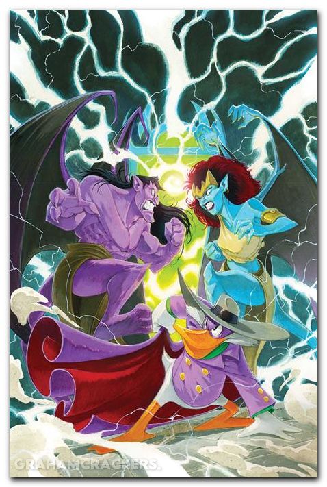Gargoyles Darkwing Duck #4 (2026) cover h bigarella virgin variant