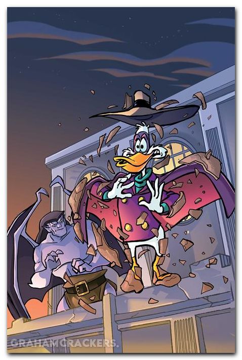 Gargoyles Darkwing Duck #4 (2026) cover j stones virgin variant
