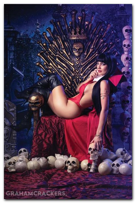 Giant-Sized Savage Tales #1 (2026) cover h ivy cosplay virgin variant