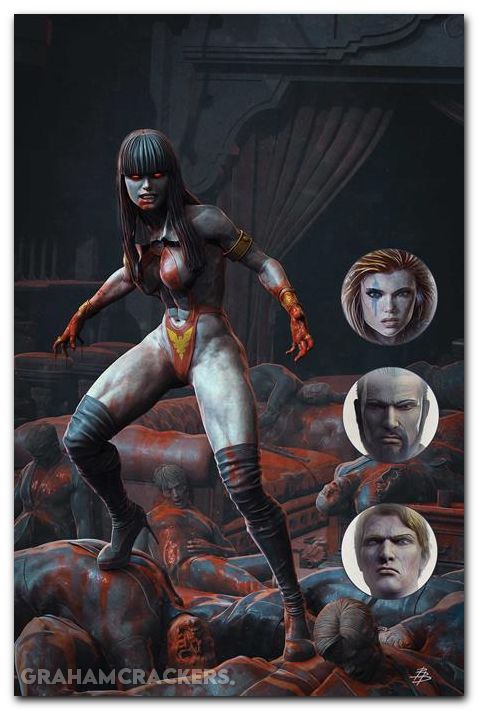 Giant-Sized Savage Tales #1 (2026) cover j barends virgin variant