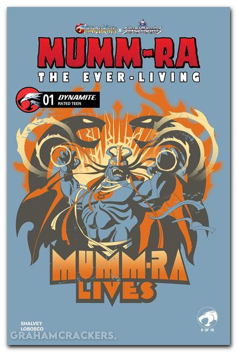 Mumm-Ra The Ever-Living #1 (2026) cover i mummra wbd library variant