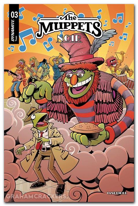 Muppets Noir #3 (2026) cover a