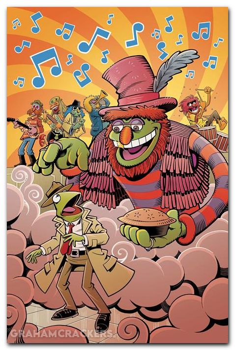Muppets Noir #3 (2026) cover g langridge virgin variant