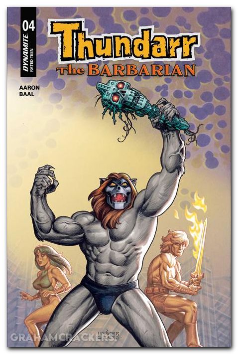 Thundarr The Barbarian #4 (2026) cover d linsner variant