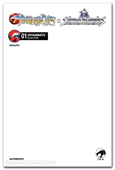 Thundercats X Silverhawks #1 (2026) cover f blank authentix variant
