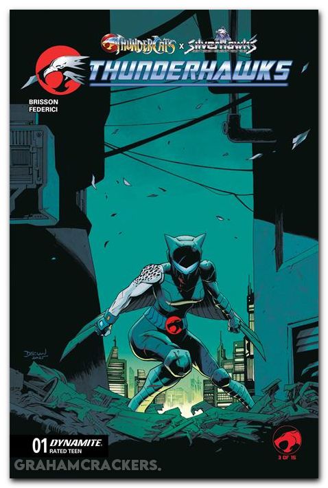 Thundercats X Silverhawks Thunderhawks #1 (2026) cover b shalvey variant