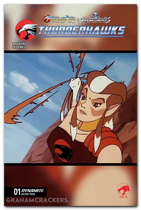 Thundercats X Silverhawks Thunderhawks #1 (2026) cover e animation art variant