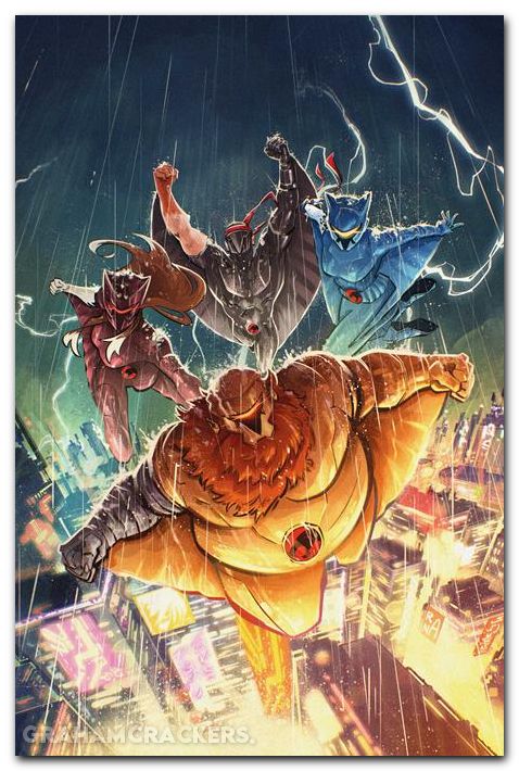 Thundercats X Silverhawks Thunderhawks #1 (2026) cover p ranaldi virgin variant