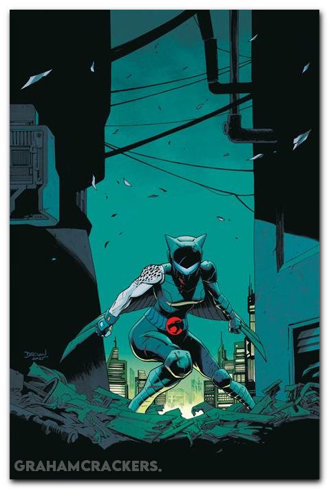 Thundercats X Silverhawks Thunderhawks #1 (2026) cover q shalvey virgin variant