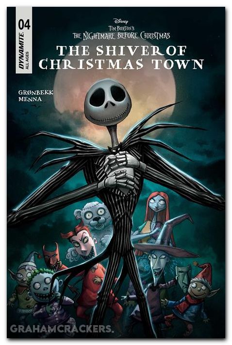 Tim Burtons The Nightmare Before Christmas The Shiver Of Christmas Town #4 (2026) cover c quah variant