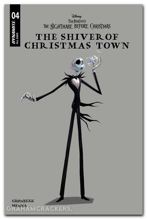 Tim Burtons The Nightmare Before Christmas The Shiver Of Christmas Town #4 (2026) cover d disney library variant