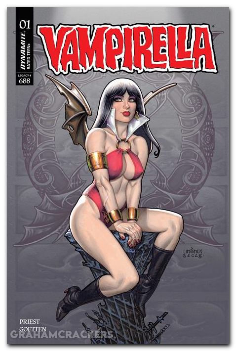 Vampirella #1 (2026) cover c linsner variant