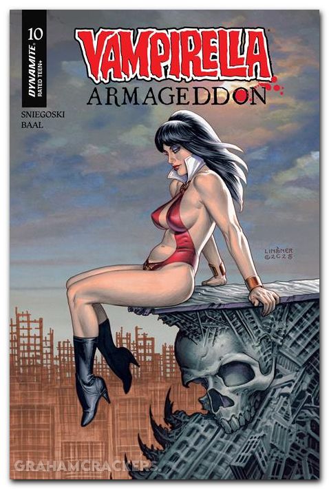 Vampirella Armageddon #10 (2025) cover c linsner variant