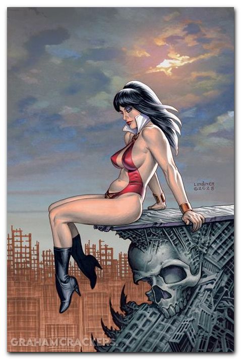 Vampirella Armageddon #10 (2025) cover g linsner virgin variant
