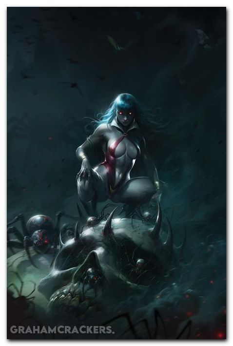 Vampirella Armageddon #10 (2025) cover i mattina virgin variant