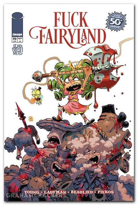 I Hate Fairyland #50 (2022) cover b laufman uncensored fairyland variant