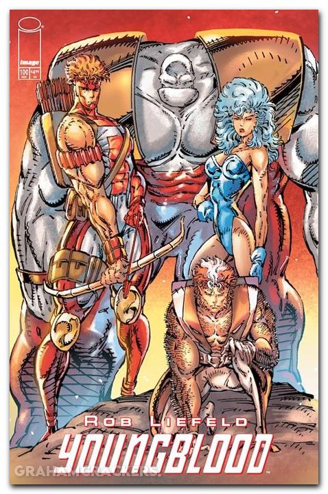 Youngblood #100 (2025) cover c liefeld variant