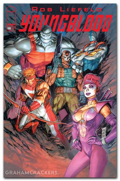 Youngblood #100 (2025) cover f silvestri variant