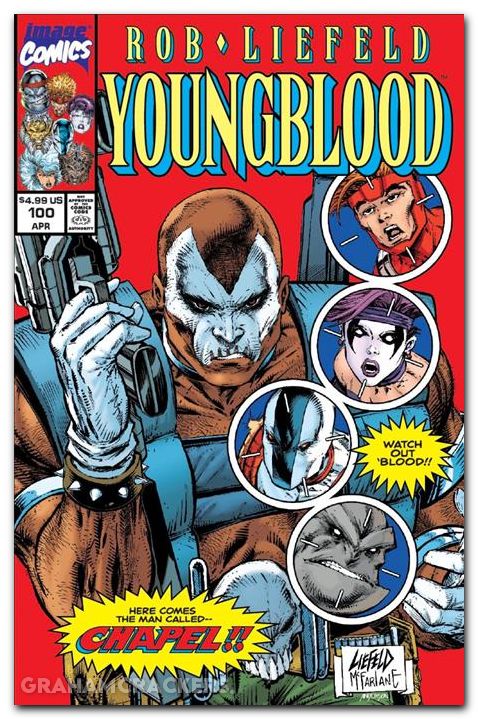 Youngblood #100 (2025) cover g liefeld variant