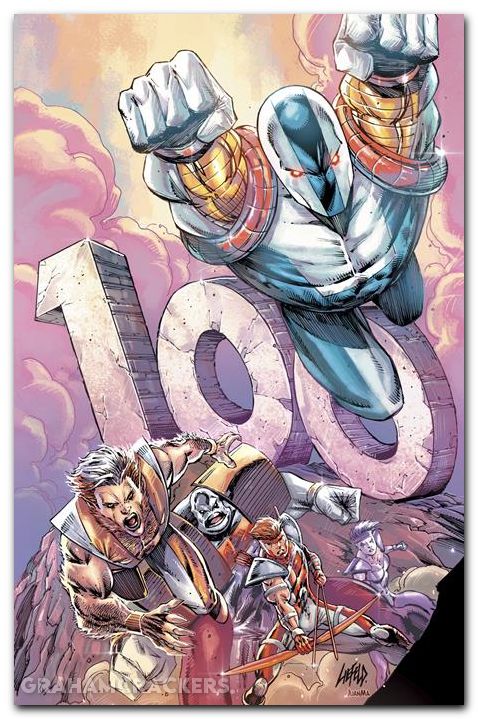 Youngblood #100 (2025) cover i liefeld foil virgin variant