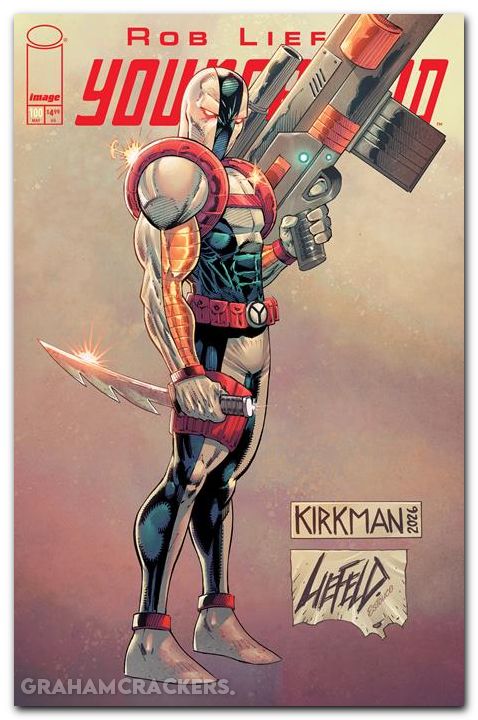Youngblood #100 (2025) cover k liefeld variant
