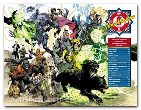 Ghost Machine The Official Guidebook #1 (2026) cover c reis wraparound variant