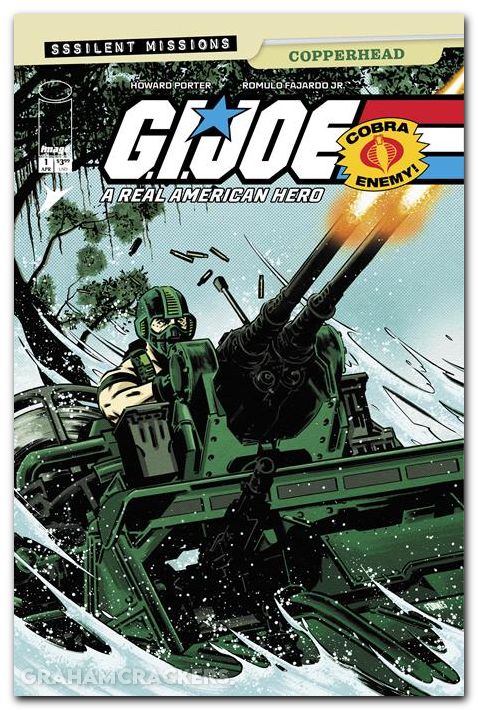 GI Joe A Real American Hero Sssilent Missions Copperhead #1 (2026) cover b fornes variant