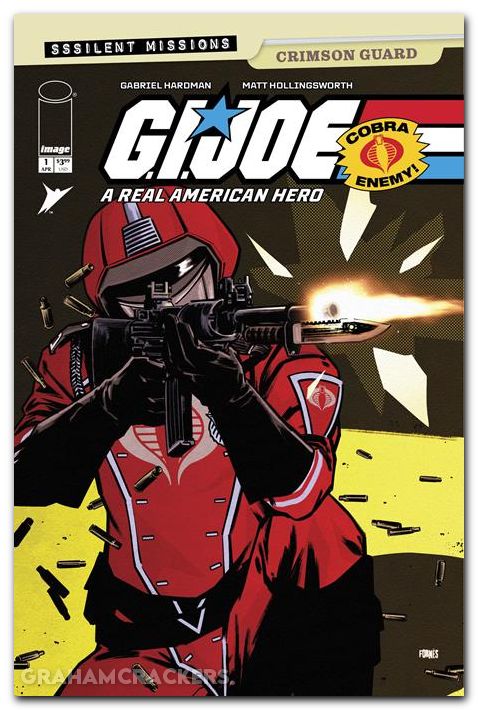GI Joe A Real American Hero Sssilent Missions Crimson Guard #1 (2026) cover b fornes variant