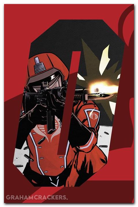 GI Joe A Real American Hero Sssilent Missions Crimson Guard #1 (2026) cover d fornes connecting foil variant