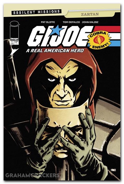 GI Joe A Real American Hero Sssilent Missions Zartan #1 (2026) cover b fornes variant