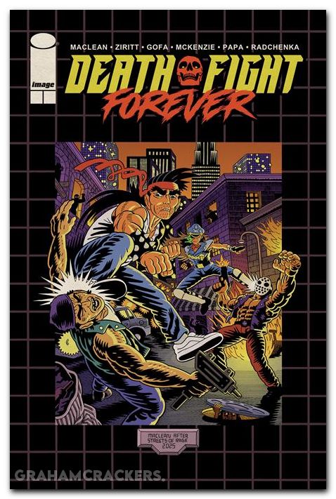 Death Fight Forever #3 (2026) cover a