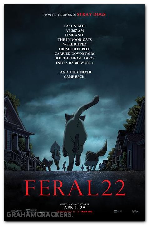 Feral #22 cover b fleecs weapons homage variant