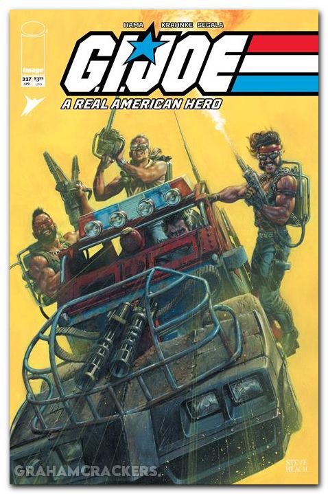 GI Joe A Real American Hero #327 (2023) cover c beach gears of joe variant