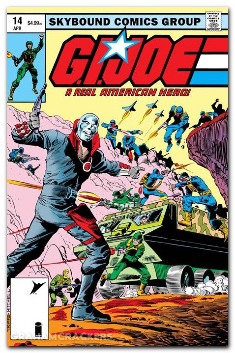 GI Joe A Real American Hero #14 (1982) 2026 hama files edition cover c trimpe foil variant