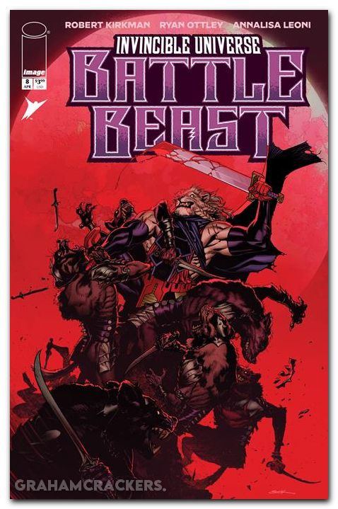 Invincible Universe Battle Beast #8 (2025) cover b sook variant