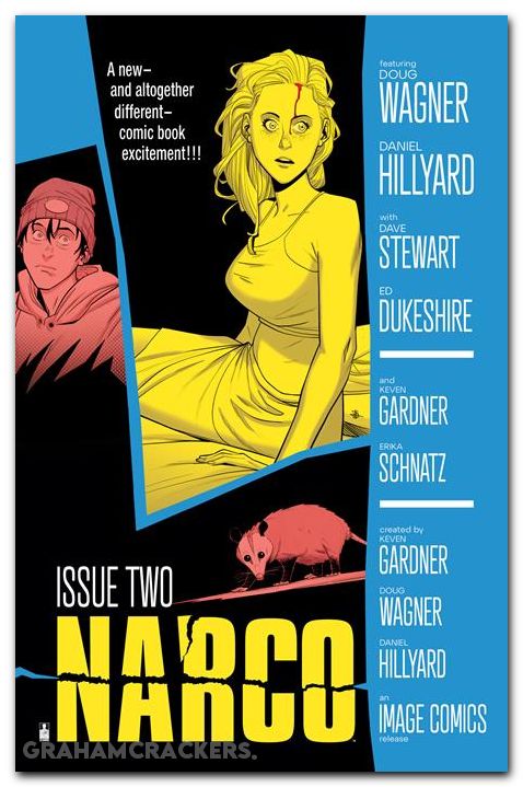 Narco #2 (2026) cover b hillyard hitchcock homage variant