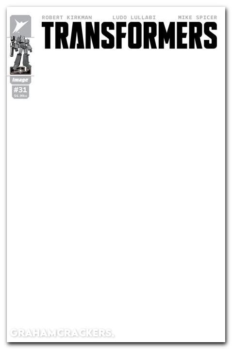 Transformers #31 (2023) cover g blank variant